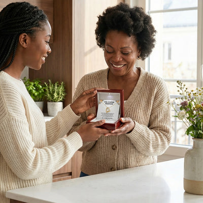 À La Meilleur Des Mamans - Je T'aime, Ta Fille - Collier Cœur