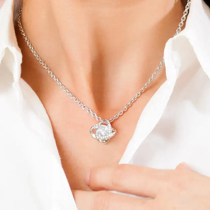 À la meilleure des mamans - Je t'aime, ton fils - Collier Noeux