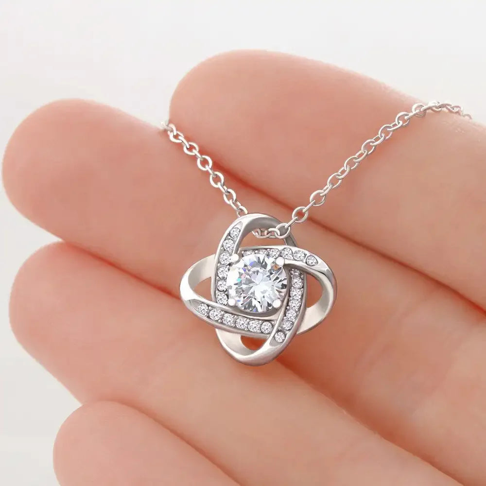 À la meilleure des mamans - Je t'aime, ton fils - Collier Noeux