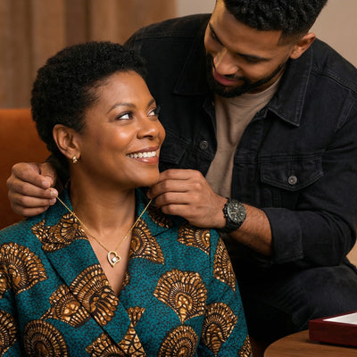 Ma Chère Maman - Je T'aime, Ton Fils- Collier Cœur